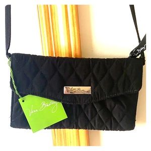 VERA BRADLEY CROSSBODY/CLUTCH WALLET WITH STRAP